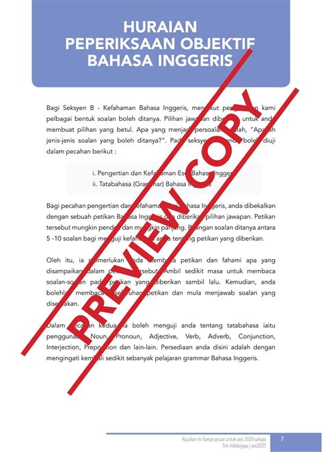 Contoh Soalan Online Spa Pembantu Pendaftaran Image